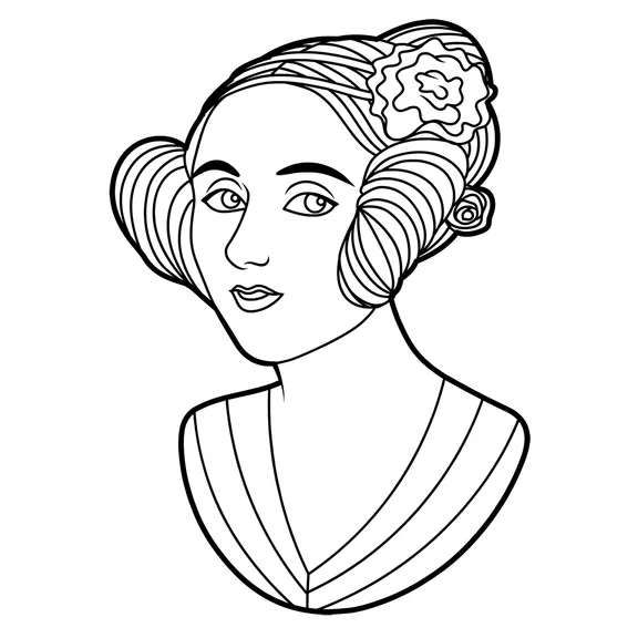 Portrait of Ada Lovelace