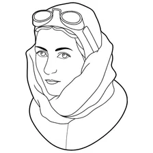 Portrait of Amy Johnson