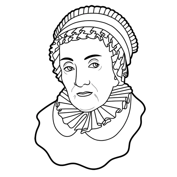 Portrait of Caroline Herschel