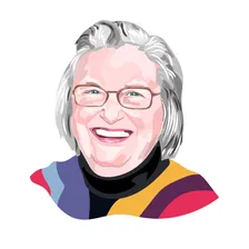 Portrait of Elinor Ostrom