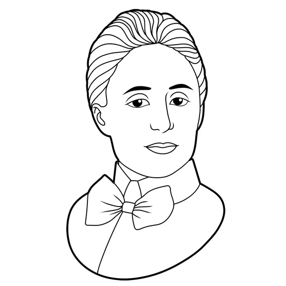Portrait of Emmy Noether
