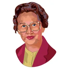 Portrait of Katherine Johnson