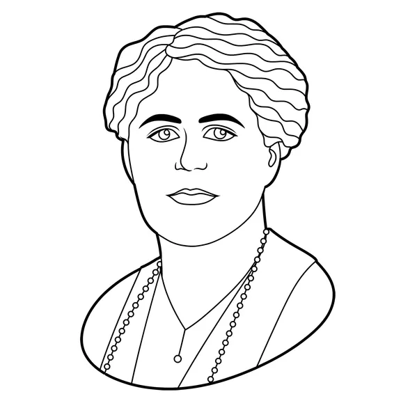 Portrait of Katherine Routledge
