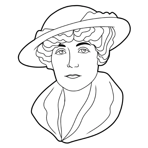 Portrait of Marguerite Elton Harrison