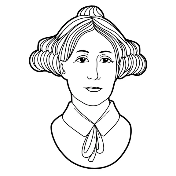 Portrait of Mary Somerville
