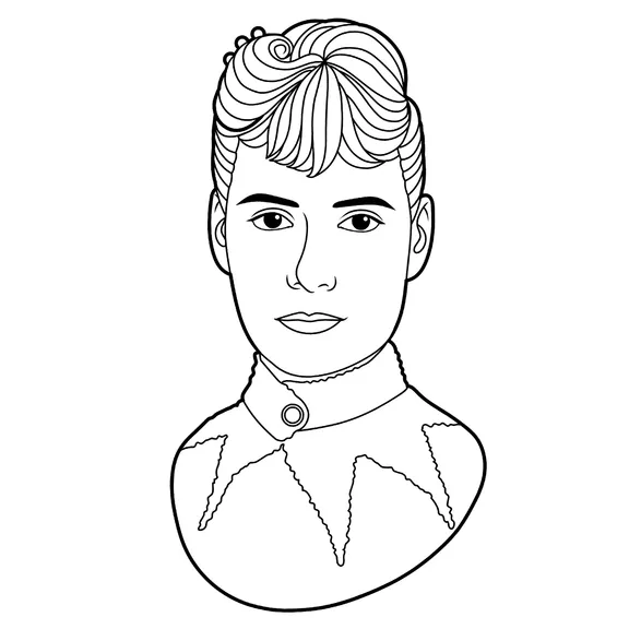 Portrait of Nellie Bly