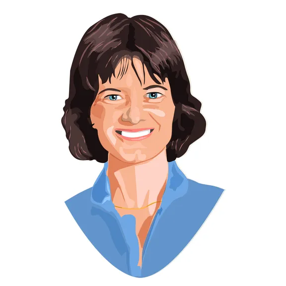 Portrait of Sally Ride